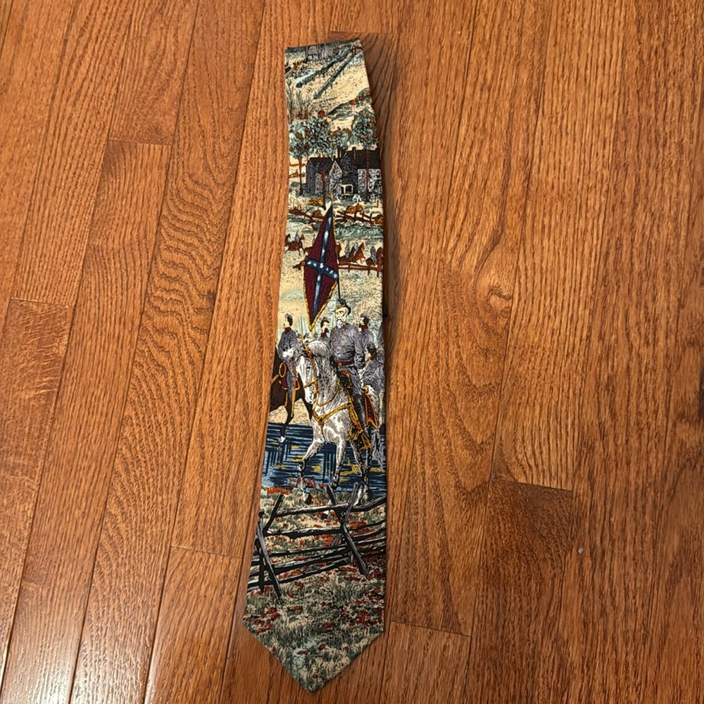 VINTAGE TANGO TIE. AMERICANA SERIES. GENERAL ROBERT E LEE